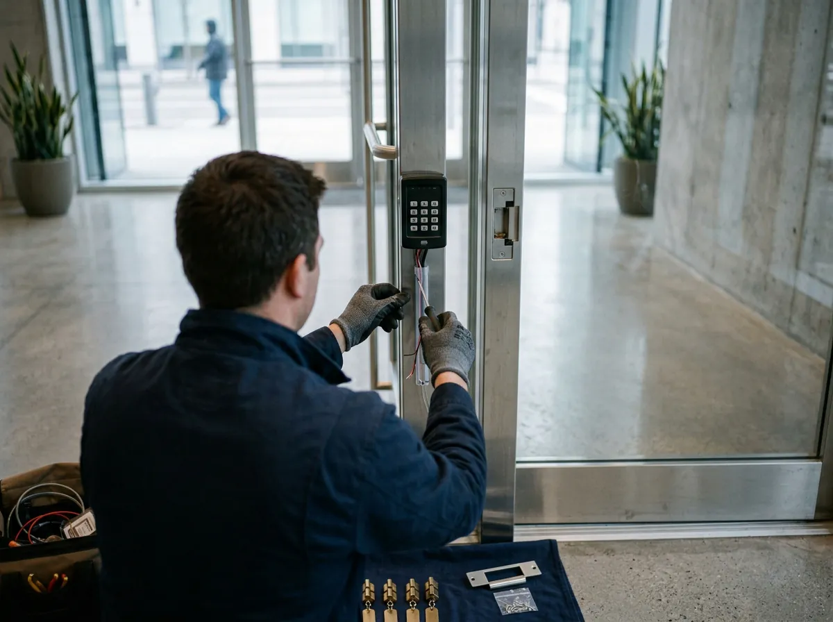 Commercial Locksmith in Sydney — Control who gets in — and when.